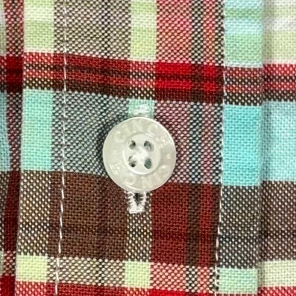 Cinch Shirt Adult EXTRA LARGE Brown Plaid Western Cowboy Rodeo Workwear Outdoor - Picture 6 of 11